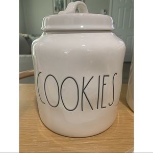 Rae Dunn cookies canister